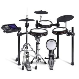 Alesis Strata Club Batería Electrónica con Módulo Core Drum, Pantalla Táctil de 7", 360°, Triple Zona, Bluetooth Audio+MIDI I/O