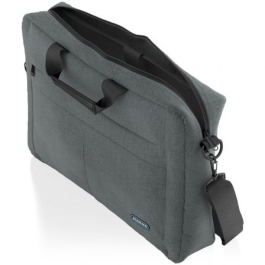 Maletín Aisens ASBG-BC025-GR para Portátiles hasta 15.6"/ Gris