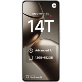 Smartphone Xiaomi 14T Pro 12GB/ 256GB/ 6.67"/ 5G/ Gris Titanio Smartphone Xiaomi 14T Pro 12GB/ 256GB/ 6.67"/ 5G/ Gris Titanio