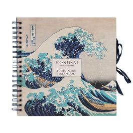 ERIK Álbum de Fotos Scrapbook La Gran Ola de Kanagawa Hokusai 26x26cm con Anillas y Cinta, 40 Páginas Precio: 8.79000023. SKU: B17XVTSPF9