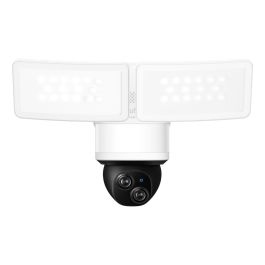 Eufy E340 Cámara de Seguridad IP Floodlight 3K Dual Cam 360° Pan/Tilt Wi-Fi 6 Interior/Exterior IP65 Almacenamiento Local Sin Cuotas