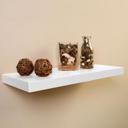 Fepre Estantería con fijación invisible 60x25 cm blanco 045315