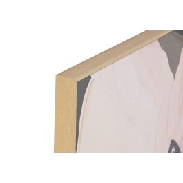 DKD Home Decor Cuadro Shabby Blanco Verde 4 x 90 x 120 cm (2 Unidades)