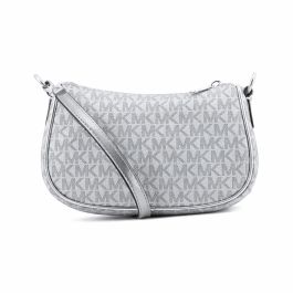Bolso Bandolera Michael Kors Carmela Gris 20 x 12 x 7 cm