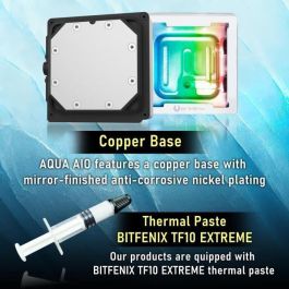 BITFENIX Cube AIO 360 (Blanco) - AIO con refrigeración por agua - 3x120 mm BITFENIX Cube AIO 360 (Blanco) - AIO con refrigeración por agua - 3x120 mm