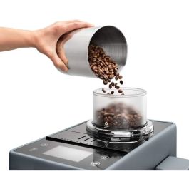 DeLonghi EXAM 440.55G Cafetera Espresso Automática Rivelia con Molinillo para Granos y Molido Gris