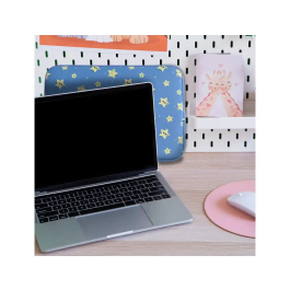 Mr.Wonderful Funda para Portátil 14' Estrellas, Wondee, Universal, Acolchada, 250x30x360 mm, Protección Antigolpes