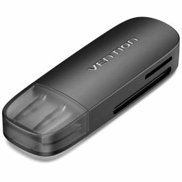 Lector de Tarjetas Externo Vention CLGB0 Negro Precio: 8.49999953. SKU: B1GRZSA497