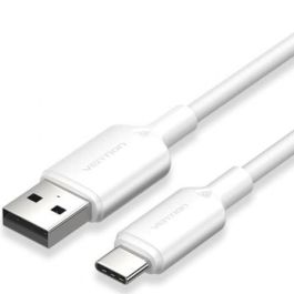 Cable USB 2.0 Tipo-C Vention CTQWH/ USB Tipo-C Macho - USB Macho/ Hasta 60W/ 480Mbps/ 2m/ Blanco Precio: 3.6058. SKU: B1AAAX5VNF