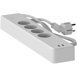 Calex CAL8712879145042 Multiplicador de Corriente con 4 Tomas y 2 Puertos USB Calex CAL8712879145042 Multiplicador de Corriente con 4 Tomas y 2 Puertos USB