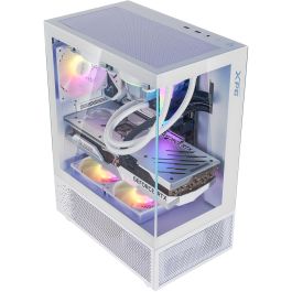 XPG Invader X Mini Caja PC Midi Tower Blanca ATX con 5 Ventiladores ARGB