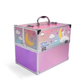 Martinelia Maletín Maquillaje Little Unicorn Mega Beauty Kit con 32 Sombras, 16 Rubores, 14 Brillos y 6 Cremas para Niñas Martinelia Maletín Maquillaje Little Unicorn Mega Beauty Kit con 32 Sombras, 16 Rubores, 14 Brillos y 6 Cremas para Niñas
