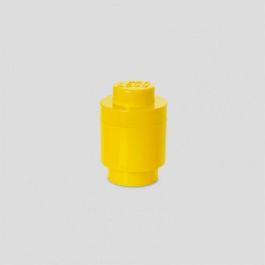 LEGO Room Copenhagen Storage Brick 1 redondo amarillo - Contenedor de Almacenamiento Apilable Precio: 26.8899994. SKU: B13N83N9AM