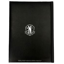 SD TOYS Cuaderno Wednesday A5 con luz Roseton - 15x25x3cm