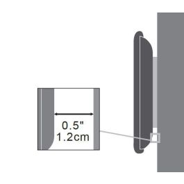 Vivolink Soporte de pared para TV/Monitor, pequeño Pro, máx. 35 kg, compatible VESA 200x200