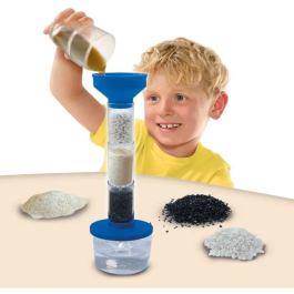 Ses Creative SES8710341252069 Filtro Limpiador de Agua Juguete Educativo Descubre la Ciencia y la Naturaleza