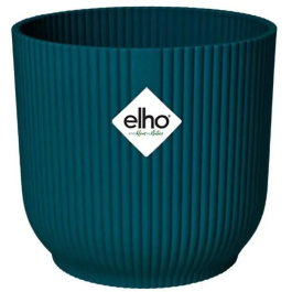Elho ELH8711904494407 Maceta redonda de plástico Ø45 cm, color negro Precio: 37.50000056. SKU: B1GNFRS98F