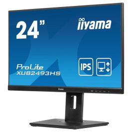 Iiyama XUB2493HS-B6 Monitor 24" IPS FHD 1920x1080 100Hz 4ms HDMI DisplayPort Altavoces Ajuste Altura
