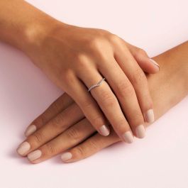 Anillo Mujer Pandora WISHBONE SILVER - RING - SIZE 56