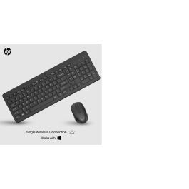 HP Teclado y Ratón Inalámbricos Ergonómicos HP 330 con Teclado Numérico - Diseño Preciso y Cómodo