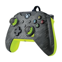 PDP AUC0708056068509 Gamepad MAN FIL XBOX con Cable, Vibración, Eléctrico Carbono