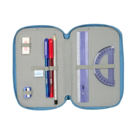 Portatodo Frozen Azul 12,5 x 19,5 x 5,5 cm 37 Piezas
