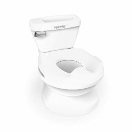 Ingenuity Inodoro Infantil Mini ING0012914111246 con Reductor de Inodoro, Descarga Musical y Compartimento para Toallitas, Color Blanco Precio: 37.79000005. SKU: B194MK4PWD