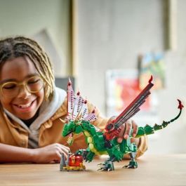 Juego de construccion dragón medieval lego creator