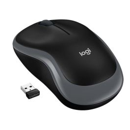 Logitech Wireless Mouse M185, RF Wireless, Alkaline, Grey