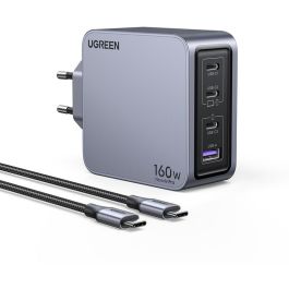 Ugreen Nexode Pro 160W Cargador GaN con Cable USB-C
