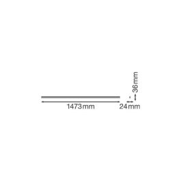 [LVE-4058075106376] Luminaria LED Lineal Ledvance "Compact" 25W 2500Lm 4000K 140º IP20