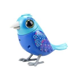 Bizak Pájaro Cantarín Digibirds 8,5cm, +30 Melodías, Sonidos, Pilas AAA Incluidas, Pack 1 Digibird y Clip, Modelos Surtidos, Edad 3+