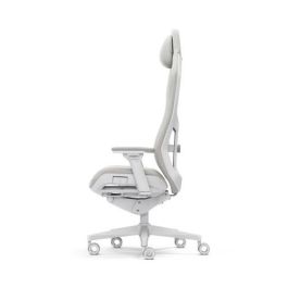 Fractal Design FD-CH-RE1M-02 Silla para videojuegos de PC Asiento acolchado Reposabrazos 4D Altura Ajustable Blanco