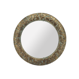 DKD Home Decor Espejo Árabe de Metal y Cristal Dorado 66x66 cm (2 Unidades) para Decoración de Pared Precio: 103.4999999. SKU: B1FJL78Q6Y