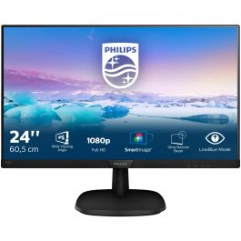 Philips 243V7QJABF Monitor de 23.8" Full HD (1920x1080), IPS, 4ms, HDMI, DisplayPort, VGA, Altavoces, Negro Precio: 111.4999996. SKU: B1DJCEG56S