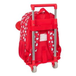 Mochila Safta Mod. 185 Con Carro 705 Hello Kitty Iconic 340x260x110 mm Mochila Safta Mod. 185 Con Carro 705 Hello Kitty Iconic 340x260x110 mm