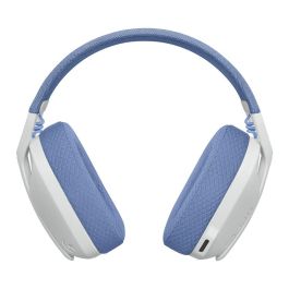 Logitech G435 Auriculares Gaming Inalámbrico LIGHTSPEED Bluetooth Blanco para PC y Consolas