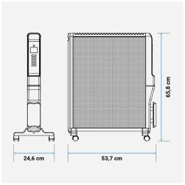 Radiador Universal Blue 499-UCRM9004 2000 W