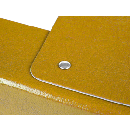 Liderpapel Carpeta Proyectos Folio Lomo 70mm Cartón Gofrado Amarillo 245 x 345 mm