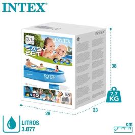 Piscina Hinchable Redonda Intex Easy Set 305x61 cm Capacidad 3077 Litros +6 Años
