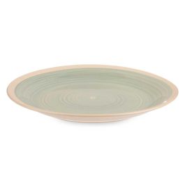 Plato Llano Grande Gres Verde Borde 26,5Cm Vessia (24 Unidades) Plato Llano Grande Gres Verde Borde 26,5Cm Vessia (24 Unidades)