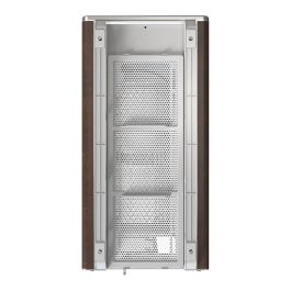 Montech Heritage TG Caja de PC Midi Tower Blanca con Imitación Piel y Ventana Lateral