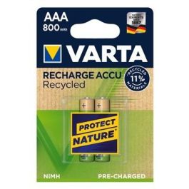 Varta 56813101402 Pilas Recargables NiMH HR03 AAA 800mAh Accu Recycled 2uds Precio: 6.50000021. SKU: B16PBYKDLE
