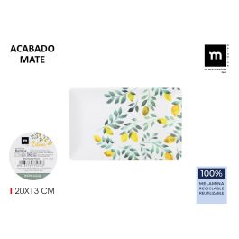 Bandeja Melamina Mate Citrus 20x13x2 cm La Mediterranea (24 Unidades) Precio: 45.59000006. SKU: B1983PATXQ