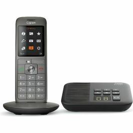 Gigaset CL 660 A Teléfono Fijo Inalámbrico con Contestador Automático, Pantalla Color 2.4", Directorio 400 Contactos - Antracita, Fabricado en Alemania Precio: 104.79000026. SKU: B128976DX5