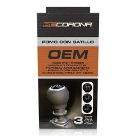 Abc POM30165 Pomo Oem Corto Piel Negra Gatillo 27 mm