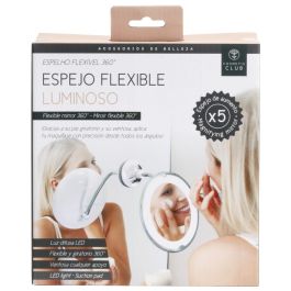 Cosmetic Club Espejo de Maquillaje LED Flexible con Ventosa y Aumento 5x Precio: 13.50000025. SKU: B1J2M2JSH6