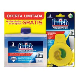 Finish Limpiamáquinas Lavavajillas 250ml + Ambientador 2 Unidades. Elimina Grasa, Cal y Malos Olores para Limpieza Profunda Precio: 6.69000046. SKU: S0574775