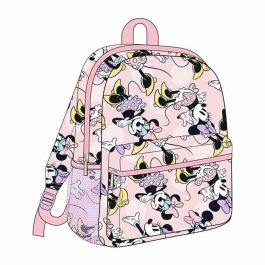 Mochila Infantil Minnie Mouse Rosa 23 x 33 x 9 cm