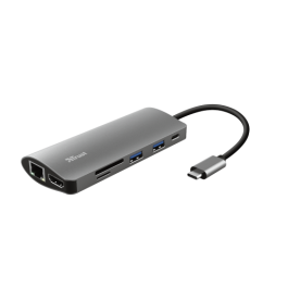 Trust Dalyx Tarjeta y Adaptador Interno con HDMI, RJ-45, USB 3.2 Gen 1 (3.1 Gen 1) Aluminio Precio: 51.79000013. SKU: S7605181